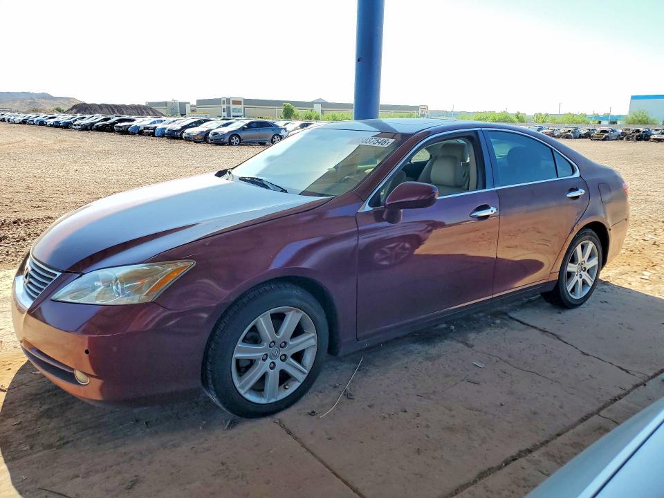 LEXUS ES 2008 with VIN JTHBJ46G582261902 - Photo from auction