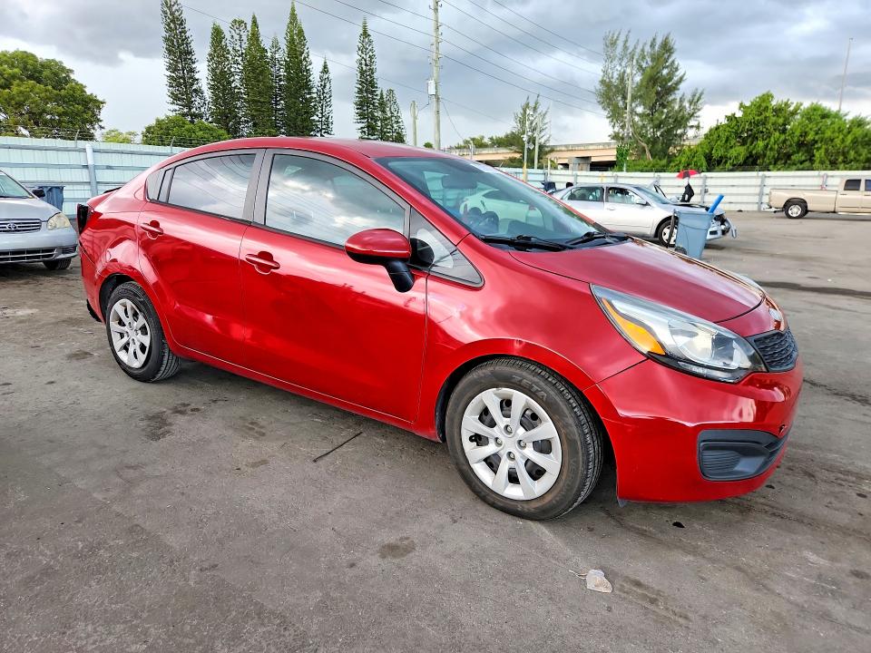 Photo 4 from auction – 2014 KIA RIO with VIN KNADM4A30E6370744