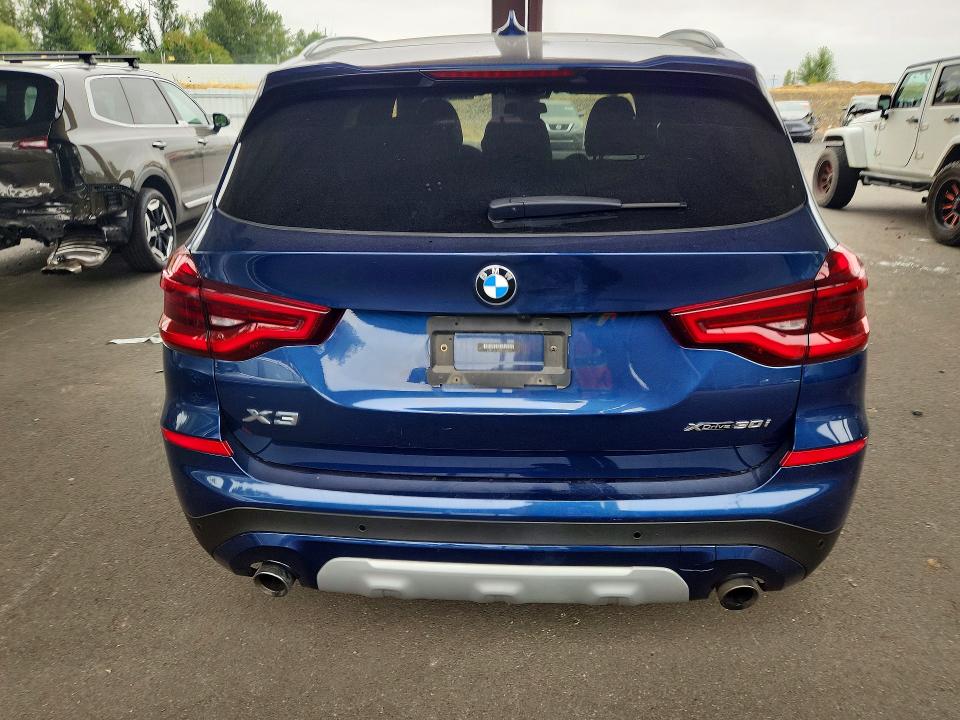 Photo 6 from auction – 2021 BMW X3 with VIN 5UXTY5C03M9G88643