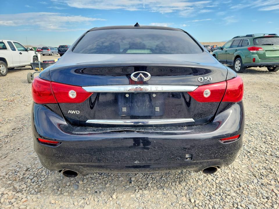 Photo 6 from auction – 2014 INFINITI Q50 with VIN JN1BV7AR1EM689470