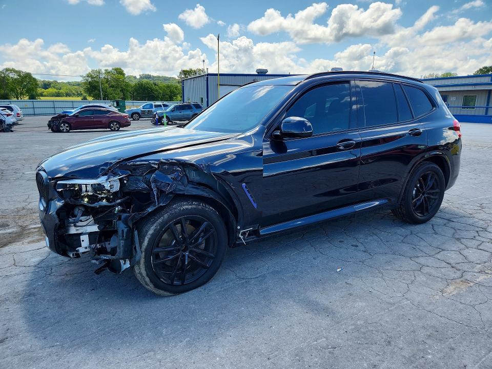 BMW X3 2019 with VIN 5UXTR9C59KLP85441 - Photo from auction