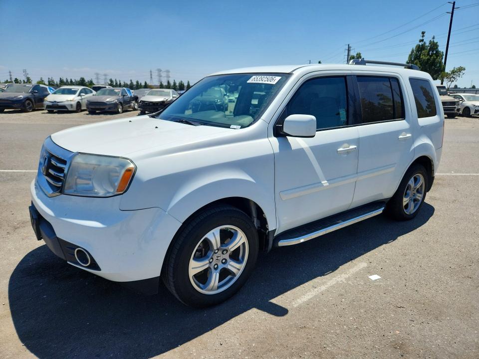 HONDA PILOT 2015 with VIN 5FNYF3H40FB029941 - Photo from auction