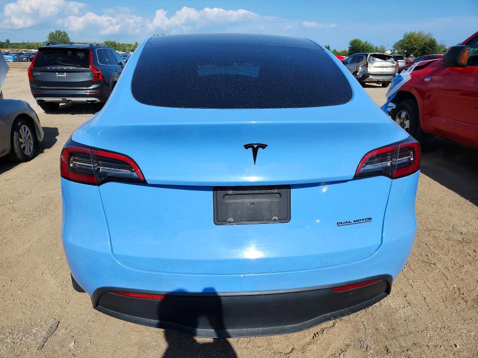 Снимка 6 от търг – 2021 TESLA MODEL Y с VIN 5YJYGAEE8MF180280