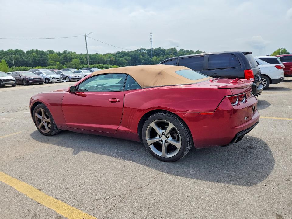 Photo 2 from auction – 2013 CHEVROLET CAMARO with VIN 2G1FC3D31D9216659