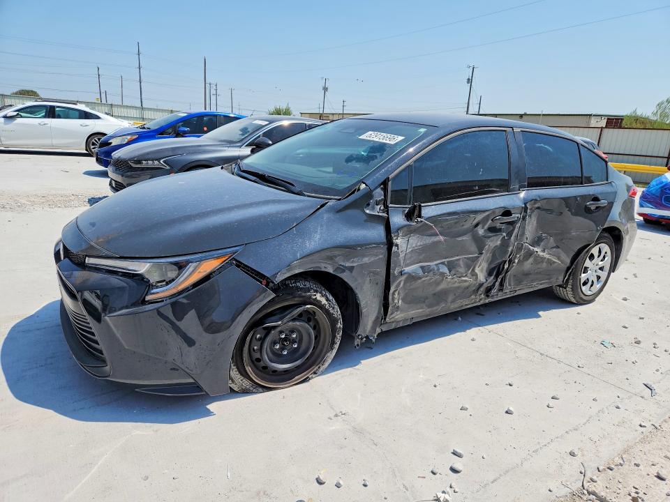 TOYOTA COROLLA 2025 with VIN 5YFB4MDE2SP331648 - Photo from auction