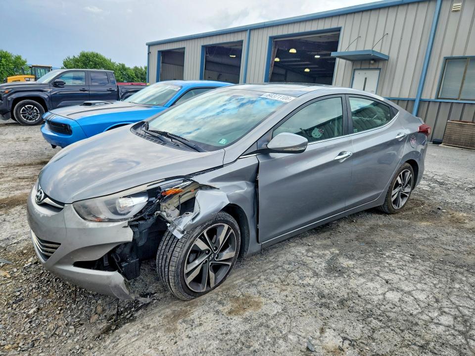 Photo 1 from auction – 2015 HYUNDAI ELANTRA with VIN KMHDH4AE6FU222969