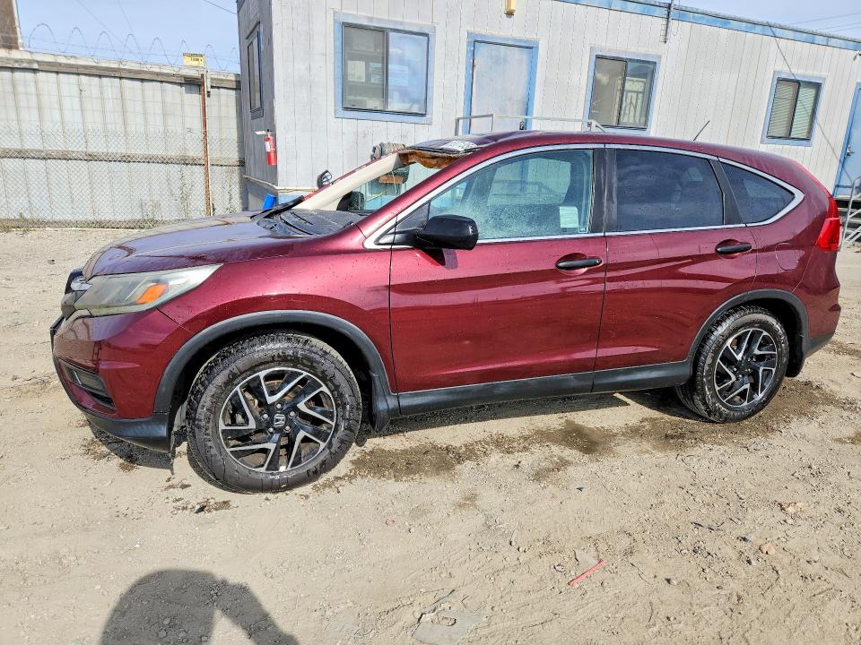 HONDA CR-V 2016 with VIN 2HKRM3H46GH560669 - Photo from auction
