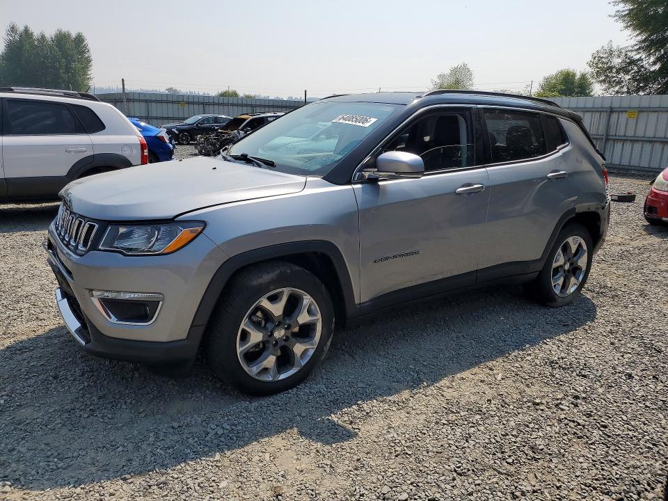 JEEP COMPASS 2020 with VIN 3C4NJCCBXLT108084 - Photo from auction