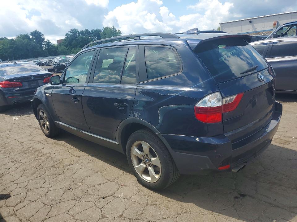 Photo 2 from auction – 2007 BMW X3 with VIN WBXPC93477WF14272