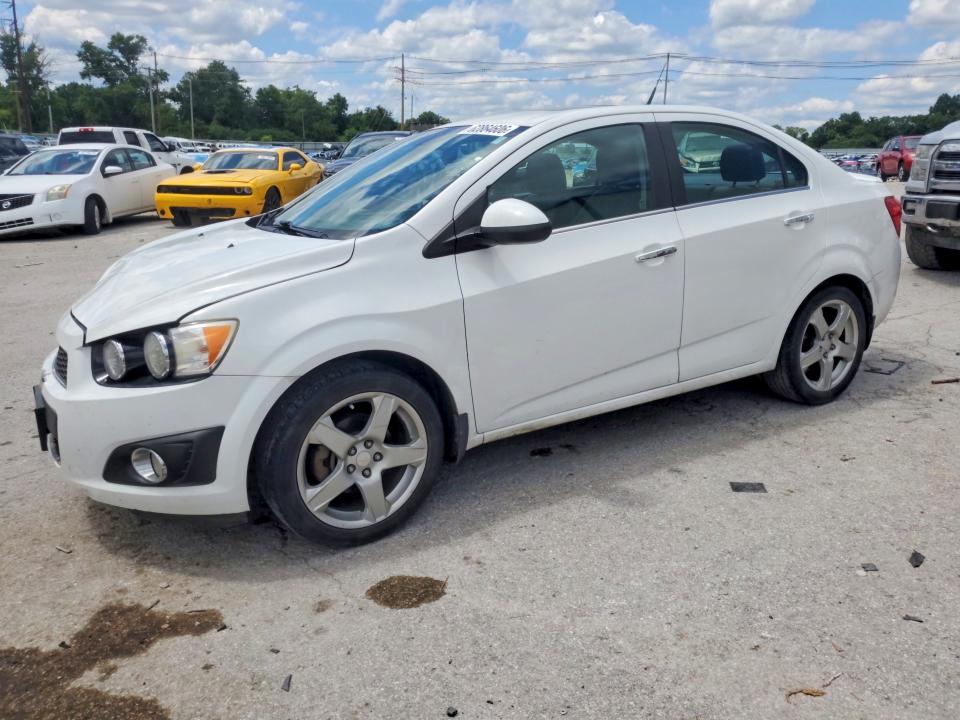 CHEVROLET SONIC 2013 with VIN 1G1JE5SB6D4186345 - Photo from auction