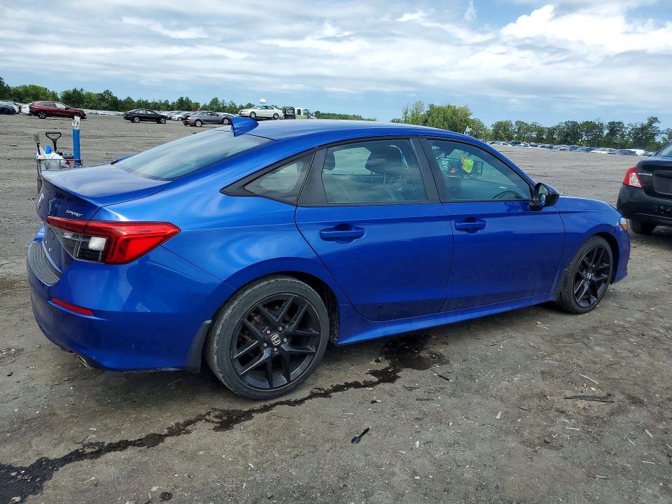 Photo 3 from auction – 2022 HONDA CIVIC with VIN 2HGFE2F55NH537428