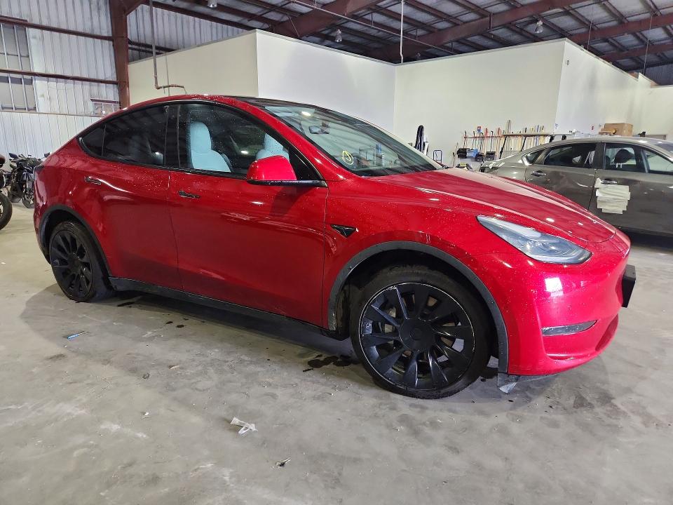 Photo 4 from auction – 2021 TESLA MODEL Y with VIN 5YJYGDEE9MF187207
