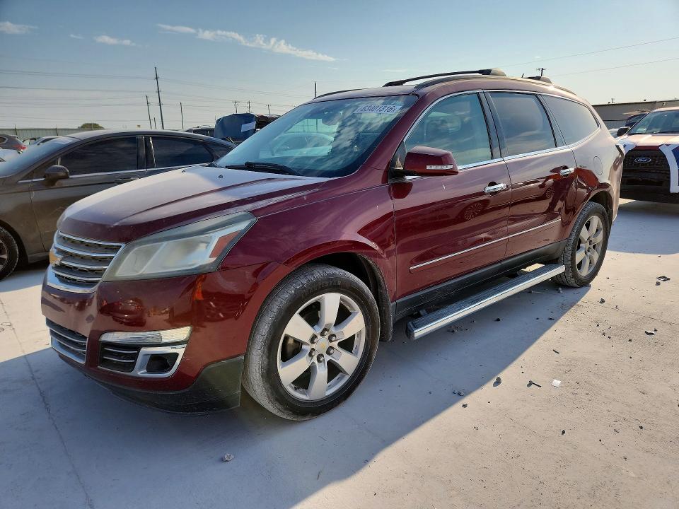CHEVROLET TRAVERSE 2015 with VIN 1GNKRJKD6FJ165355 - Photo from auction