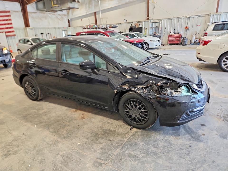 Photo 4 from auction – 2014 HONDA CIVIC with VIN 19XFB2F57EE007416