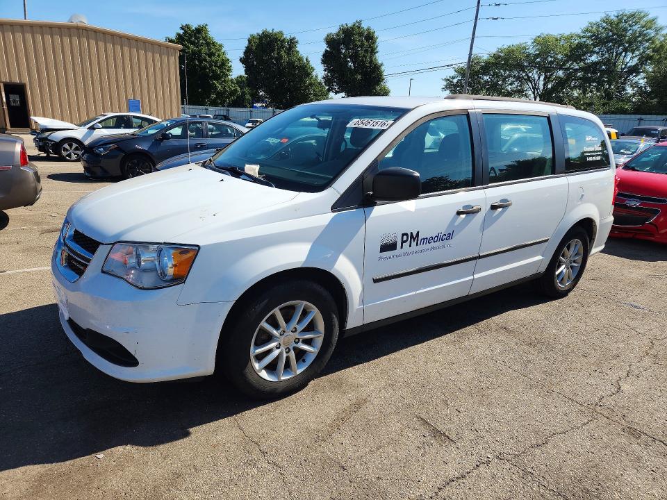 DODGE GRAND CARAVAN 2016 with VIN 2C4RDGBG9GR332713 - Photo from auction