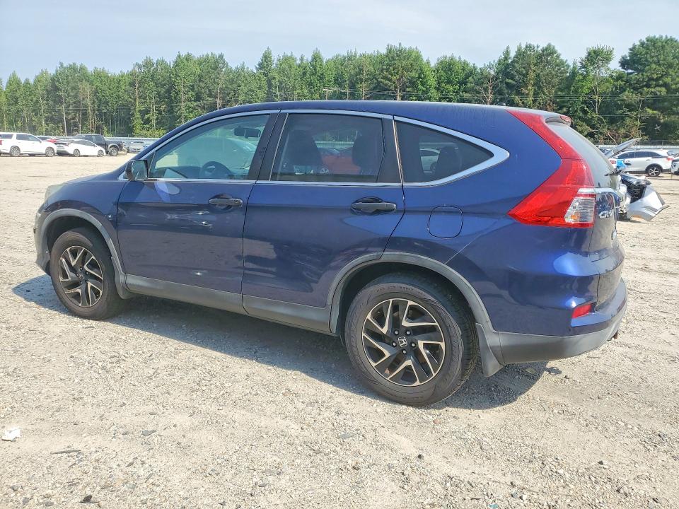 Photo 2 from auction – 2016 HONDA CR-V with VIN 5J6RM4H43GL031305