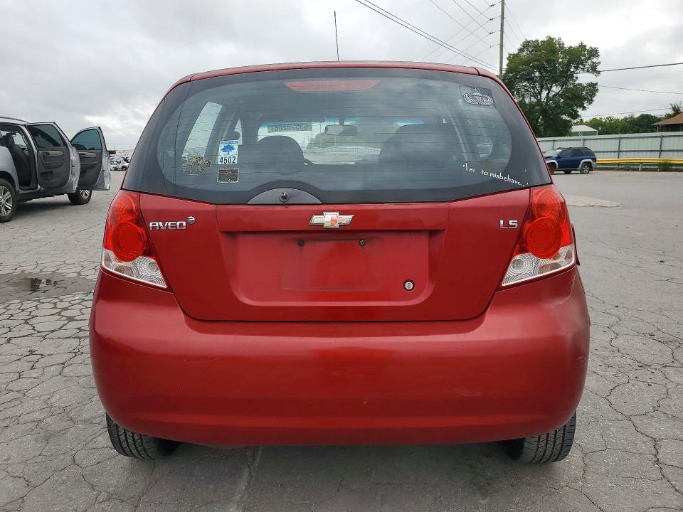 Photo 6 from auction – 2008 CHEVROLET AVEO with VIN KL1TD66648B063044