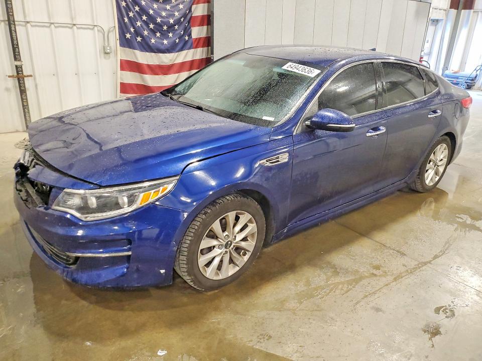 KIA OPTIMA 2016 with VIN 5XXGU4L31GG114744 - Photo from auction