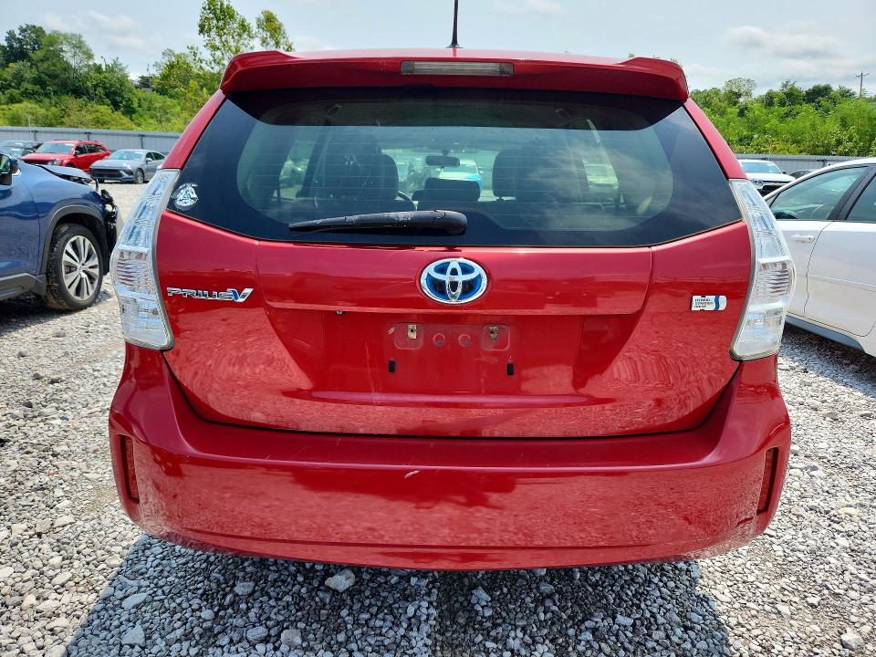 Photo 6 from auction – 2014 TOYOTA PRIUS V with VIN JTDZN3EU2E3310307