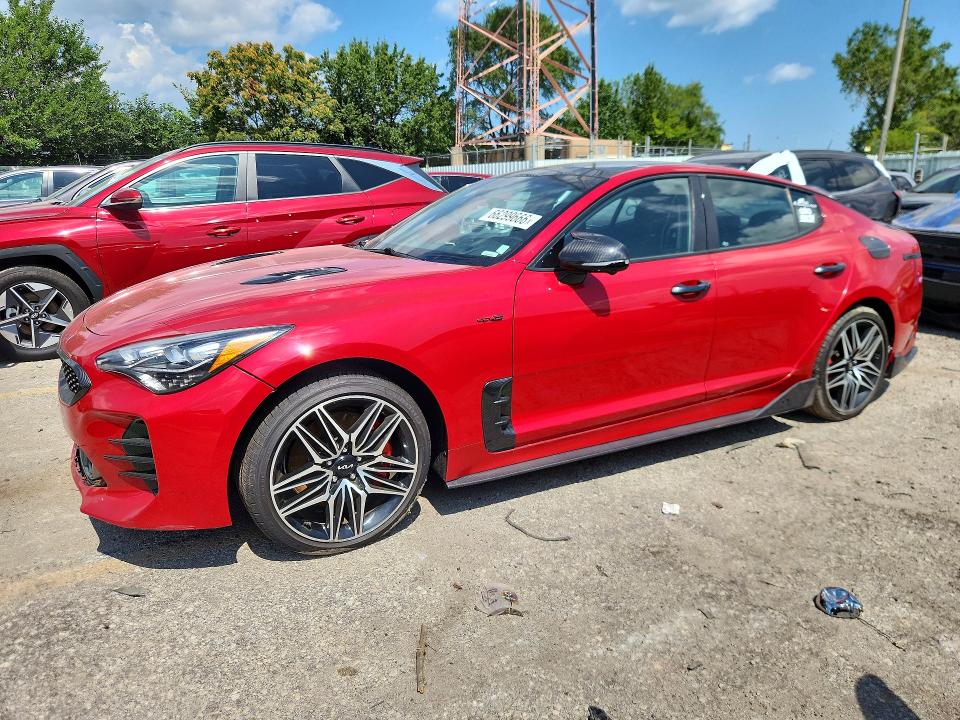 KIA STINGER 2022 con VIN KNAE55LC7N6109132 - Foto de la subasta