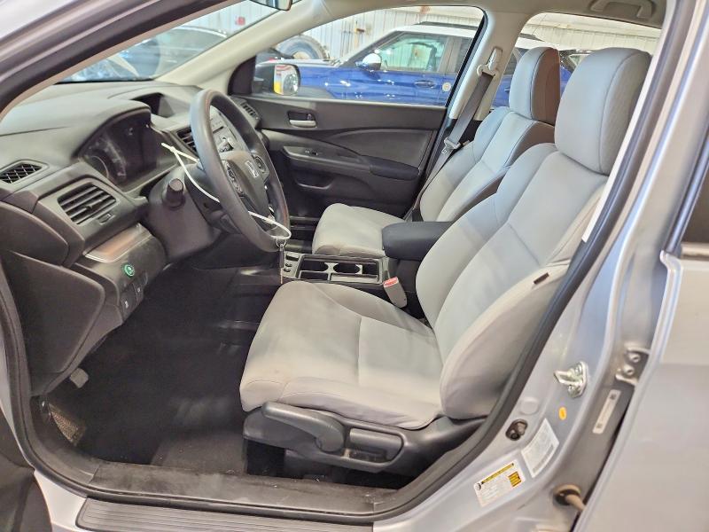 Photo 7 from auction – 2016 HONDA CRV LX with VIN 5J6RM4H34GL001527