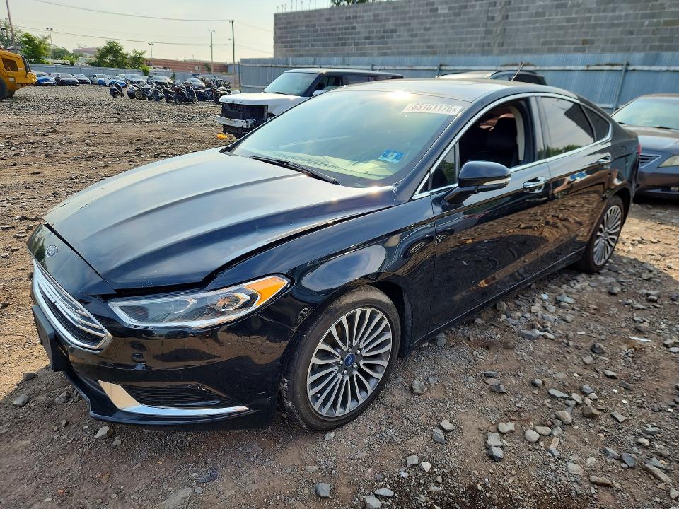 FORD FUSION 2018 with VIN 3FA6P0T94JR106281 - Photo from auction