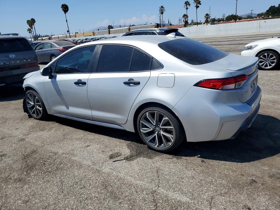 Photo 2 from auction – 2021 TOYOTA COROLLA with VIN 5YFP4MCEXMP095292