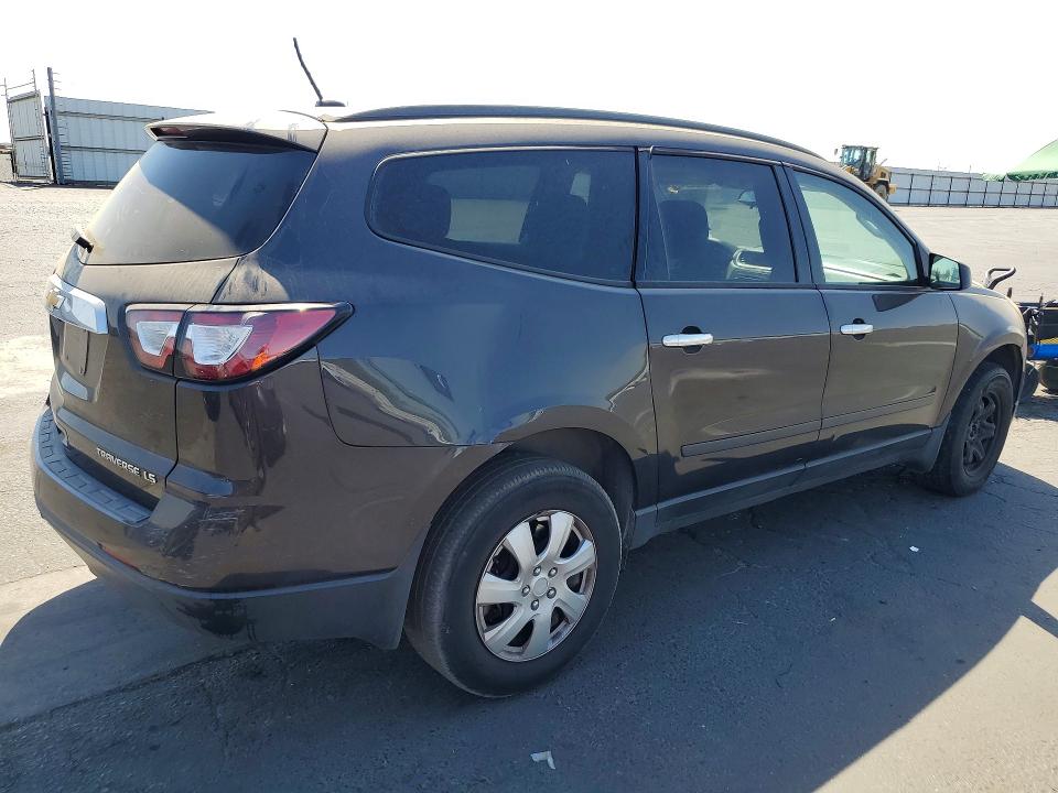 Photo 3 from auction – 2015 CHEVROLET TRAVERSE with VIN 1GNKRFKD0FJ150489