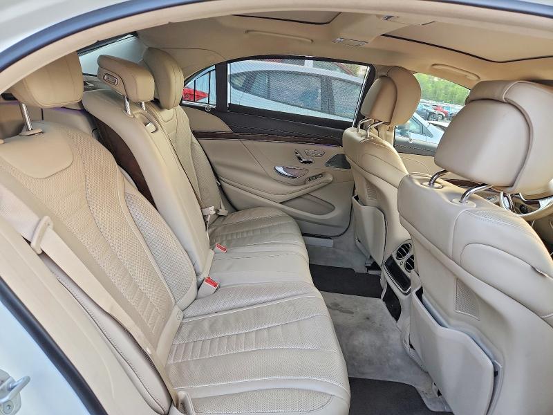 Photo 10 from auction – 2017 MERCEDES-BENZ S with VIN WDDUG8FB2HA309596