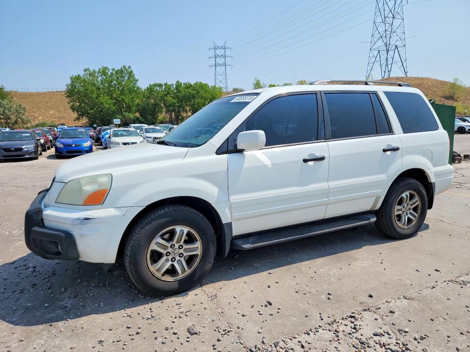 HONDA PILOT 2003 with VIN 2HKYF18573H528665 - Photo from auction