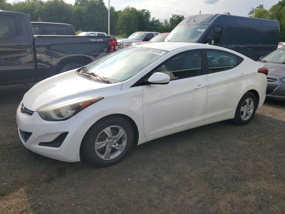 HYUNDAI ELANTRA 2015 with VIN 5NPDH4AE0FH650969 - Photo from auction