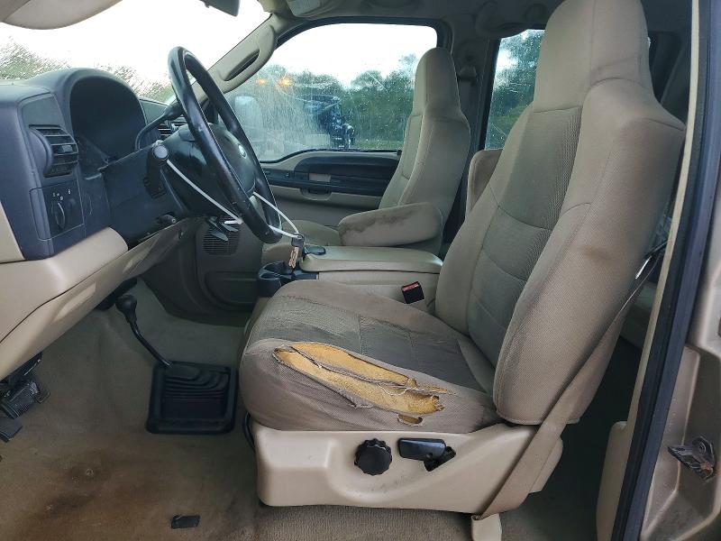 Photo 7 from auction – 2005 FORD F250 with VIN 1FTSW21585EC65465