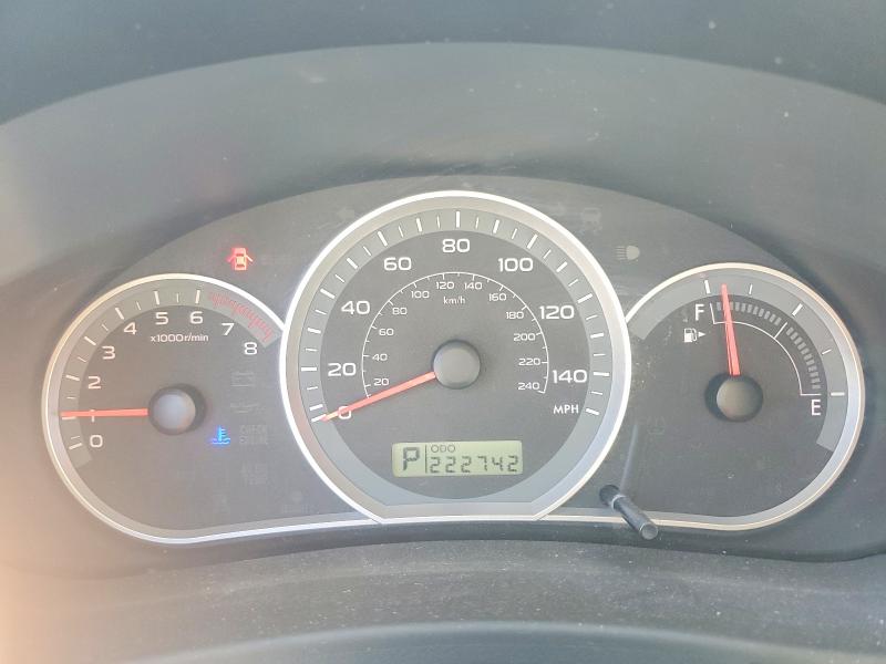 Photo 9 from auction – 2008 SUBARU IMPREZA with VIN JF1GE61678H509401