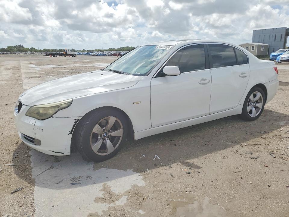 BMW 528 2008 with VIN WBANU53558CT19433 - Photo from auction