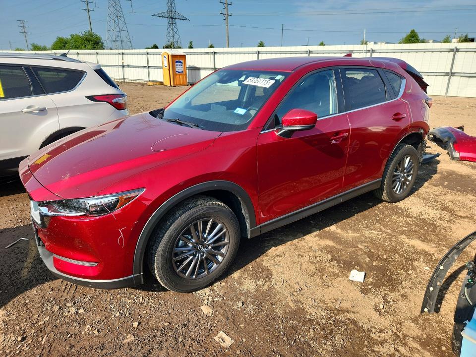MAZDA CX-5 2021 with VIN JM3KFBCM4M0487086 - Photo from auction