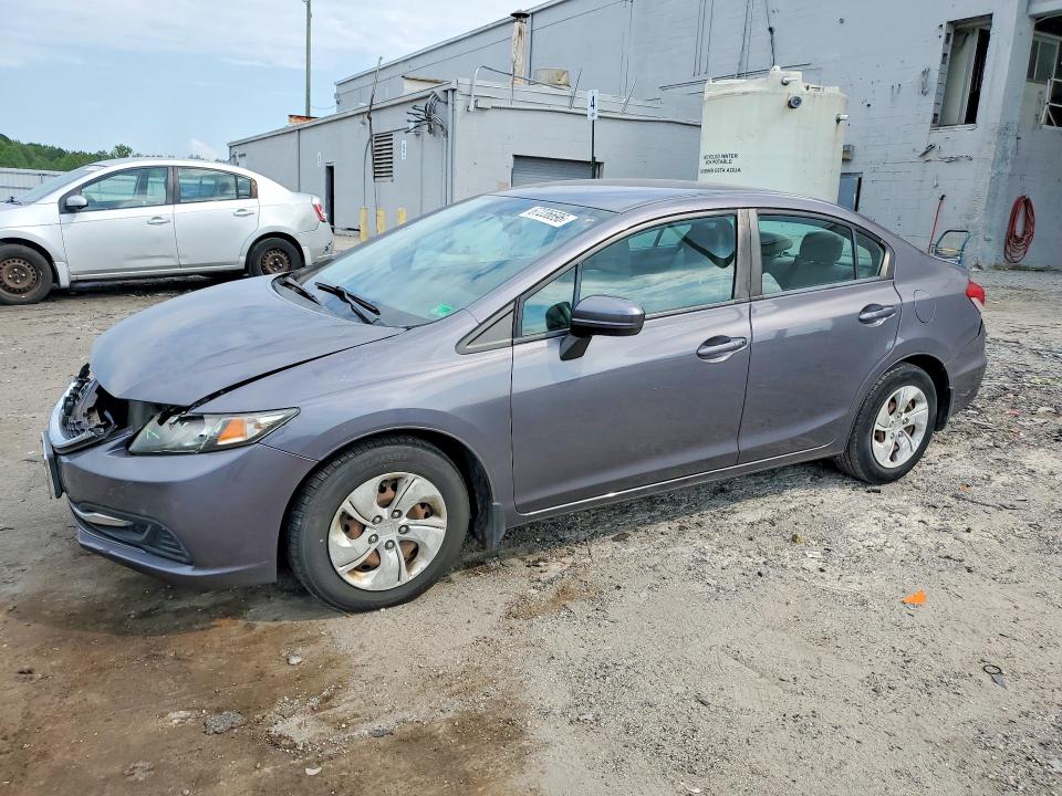 HONDA CIVIC 2014 with VIN 2HGFB2F52EH521728 - Photo from auction