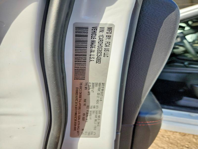 Photo 14 from auction – 2025 DODGE DURANGO with VIN 1C4RDHDG8SC540652