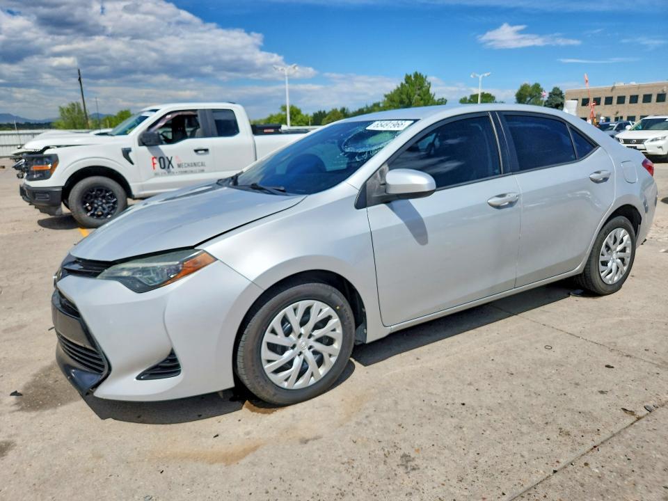 TOYOTA COROLLA 2018 with VIN 2T1BURHE0JC046291 - Photo from auction