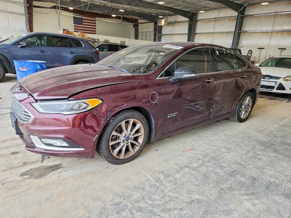 FORD FUSION 2017 with VIN 3FA6P0PU2HR331775 - Photo from auction