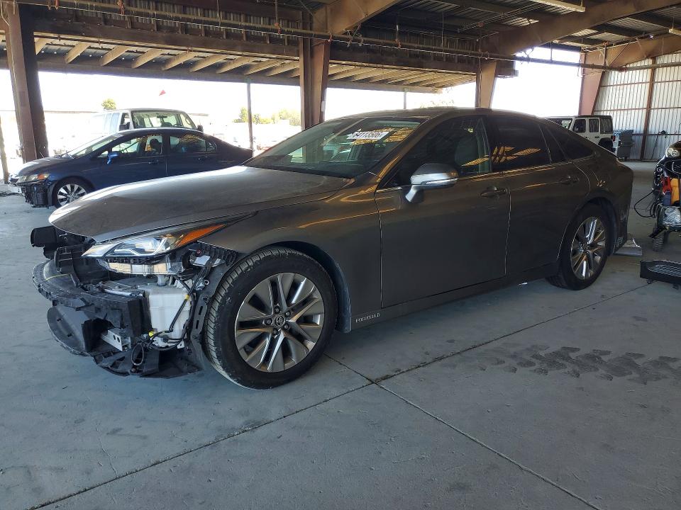 TOYOTA MIRAI 2021 with VIN JTDAAAAA2MA002590 - Photo from auction