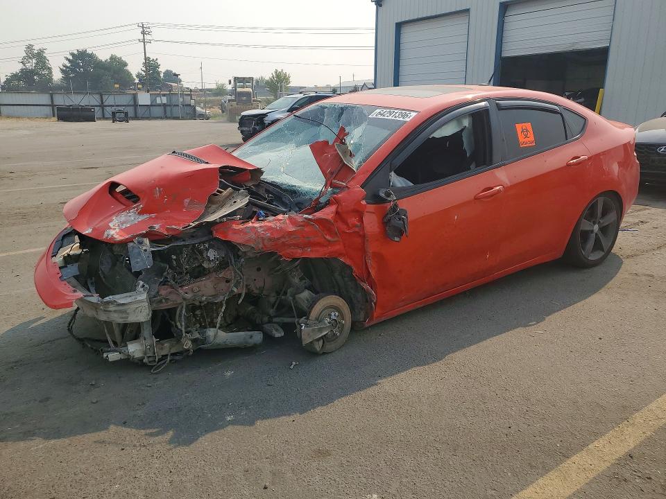 DODGE DART 2016 with VIN 1C3CDFEBXGD701103 - Photo from auction