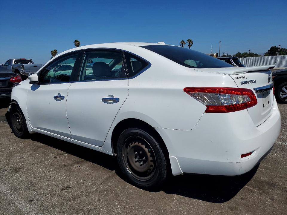Photo 2 from auction – 2015 NISSAN SENTRA with VIN 3N1AB7AP3FY224769
