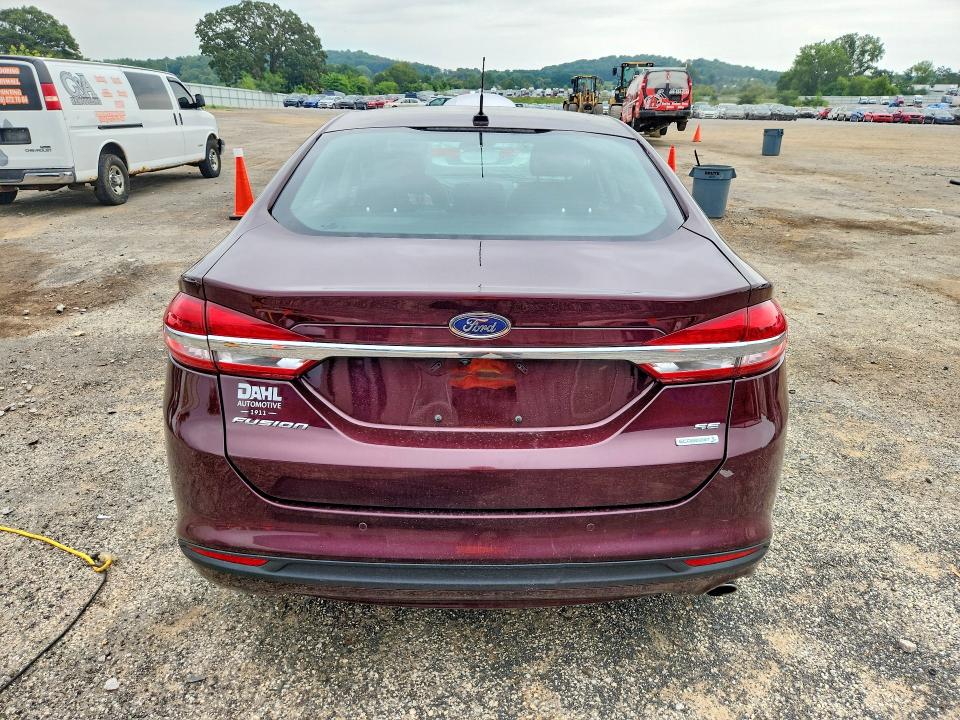 Photo 6 from auction – 2018 FORD FUSION with VIN 3FA6P0HD7JR186849