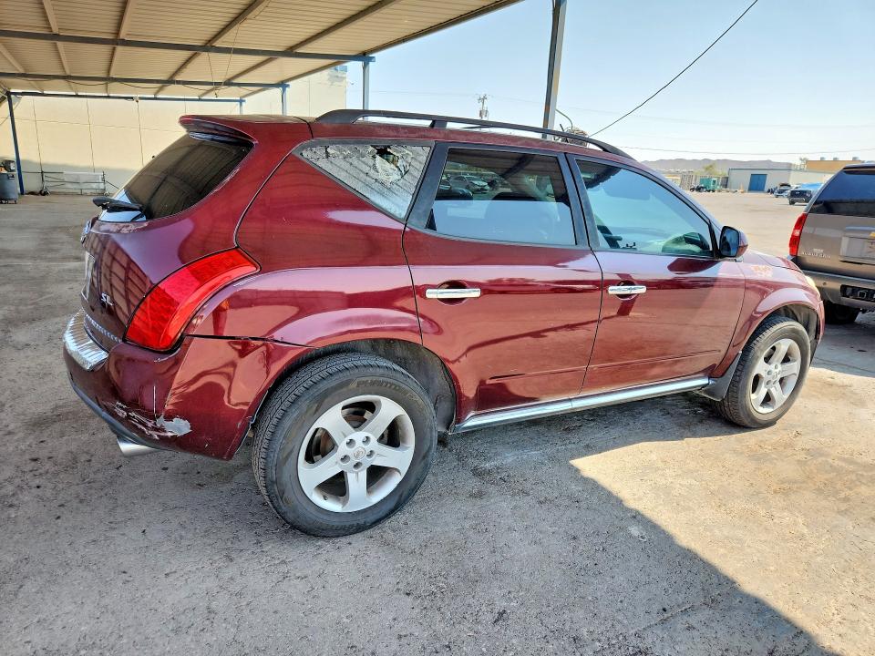Photo 3 from auction – 2007 NISSAN MURANO with VIN JN8AZ08TX7W528603