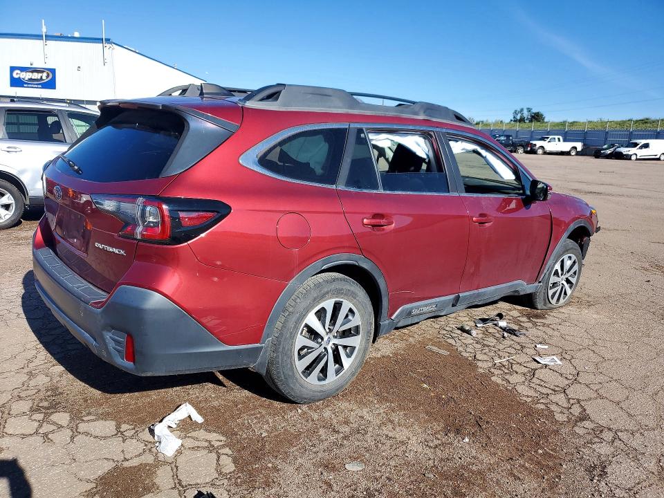 Photo 3 from auction – 2021 SUBARU OUTBACK with VIN 4S4BTACC5M3104320