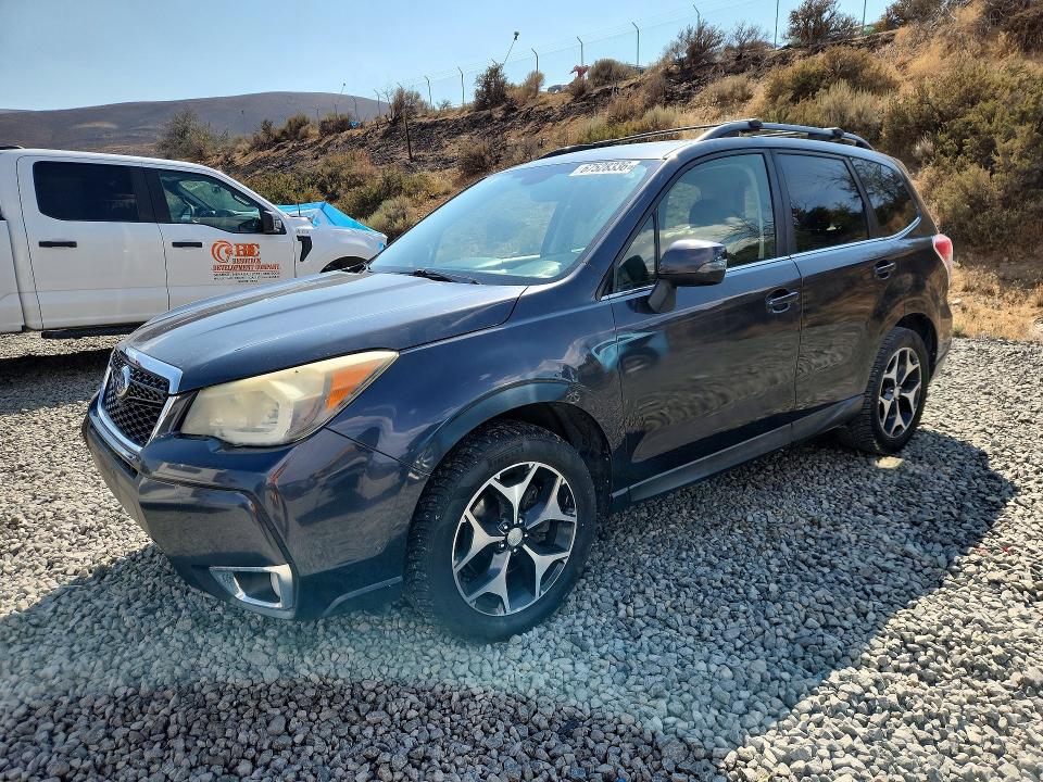SUBARU FORESTER 2014 with VIN JF2SJGPC3EH555050 - Photo from auction