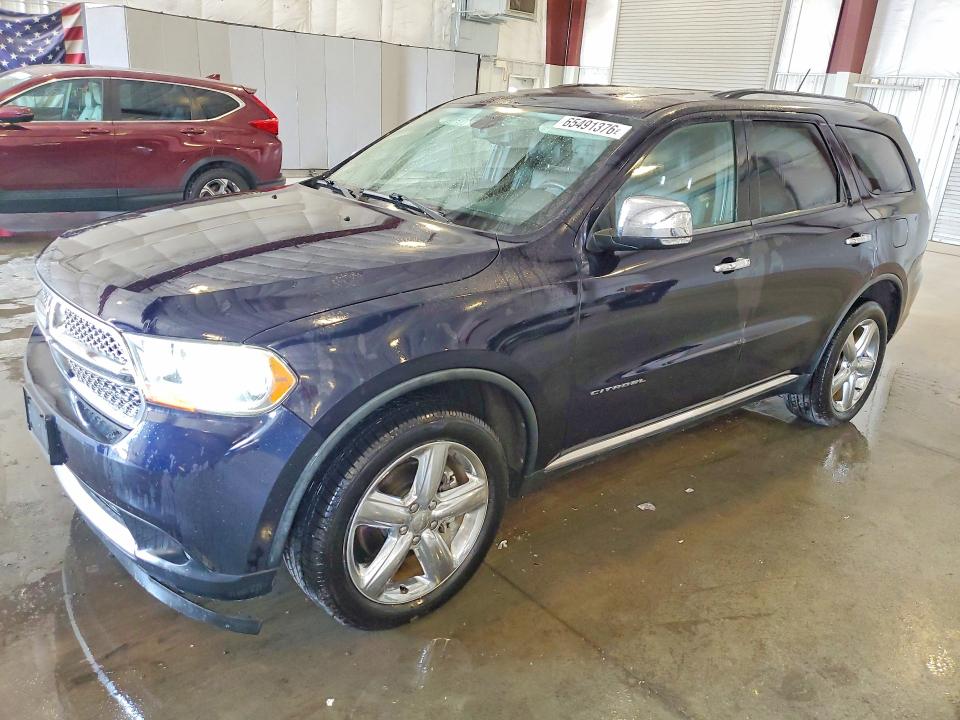 DODGE DURANGO 2011 with VIN 1D4RE5GG3BC653791 - Photo from auction
