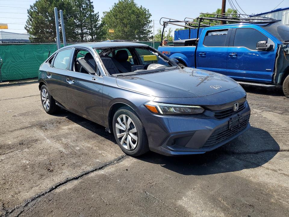 Photo 4 from auction – 2022 HONDA CIVIC with VIN 2HGFE2F25NH511109
