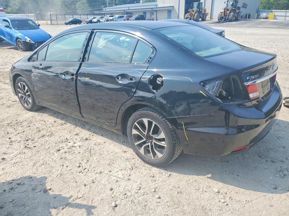 Photo 2 from auction – 2015 HONDA CIVIC with VIN 19XFB2F80FE702641