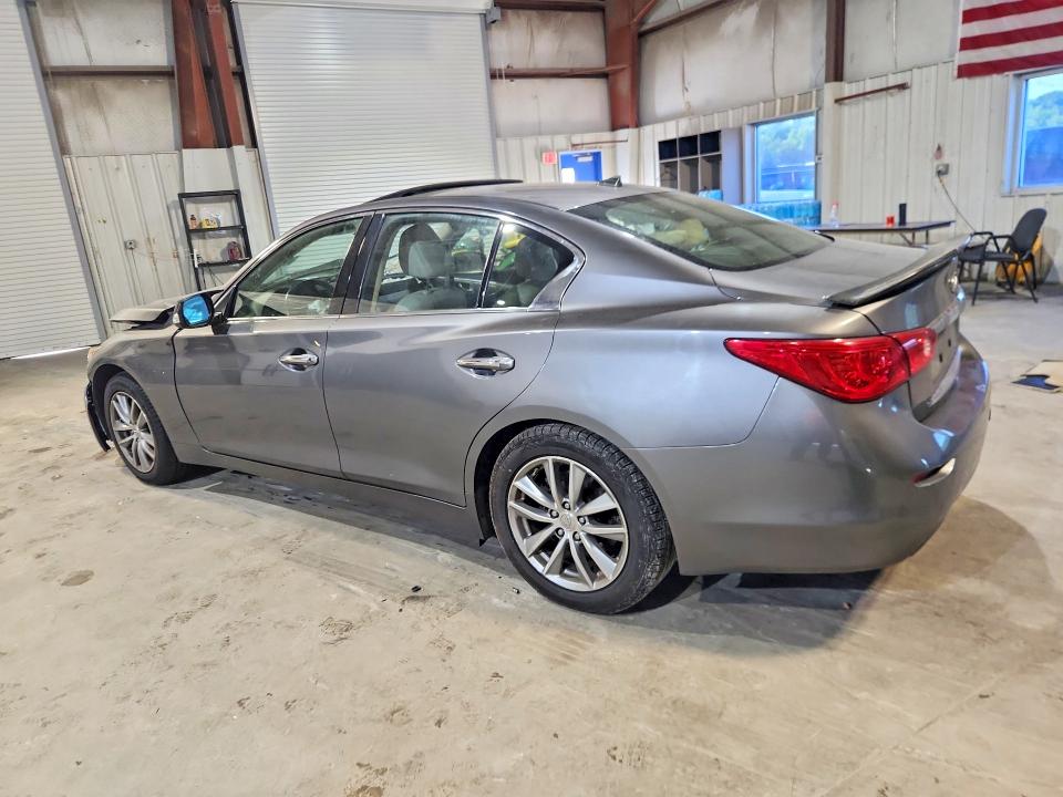 Photo 2 from auction – 2014 INFINITI Q50 with VIN JN1BV7AR5EM681937